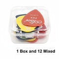 Multicolor Guitar Picks 50/100 Pieces Mixed ABS Premium Plastic Guitar Picks for Acoustic Electric Guitars Bass or Ukulele