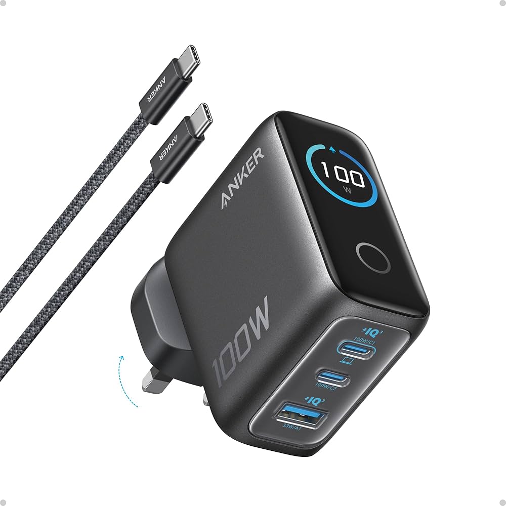 Ishmael Tech Supply 65W GaN Ultra-Fast Multi-Port Wall Charger