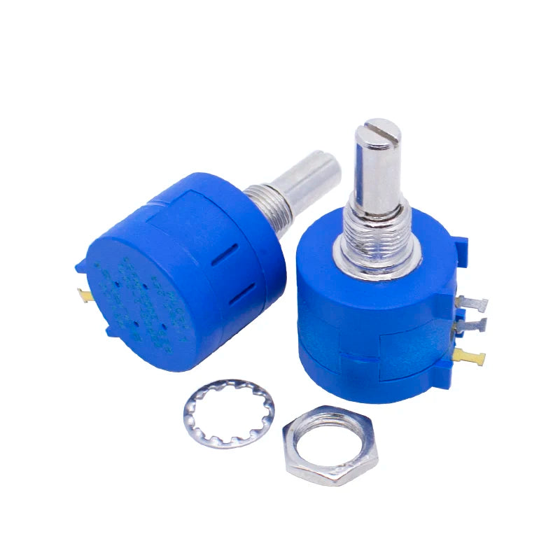 3590S Multiturn Potentiometer 500 1K 2K 5K 10K 20K 50K 100K Ohm Potentiometer Adjustable Resistor 3590 102 202 502 103