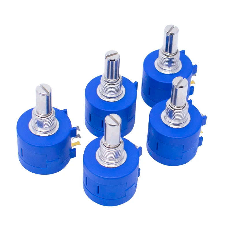3590S Multiturn Potentiometer 500 1K 2K 5K 10K 20K 50K 100K Ohm Potentiometer Adjustable Resistor 3590 102 202 502 103