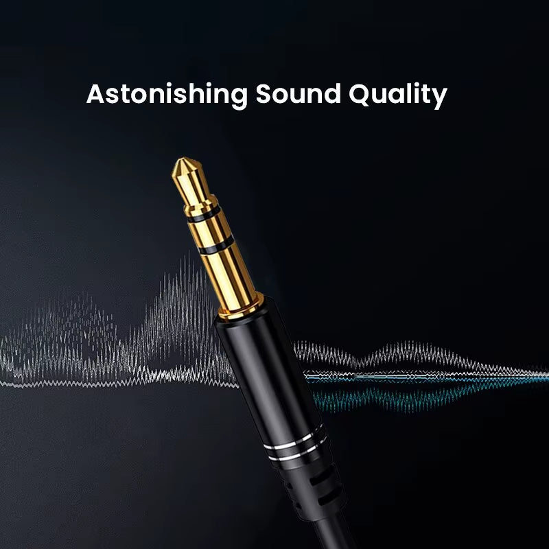 3.5Mm Extension Cable Headphone Extension Cable Gold Plated Aux Cable Audio Stereo Jack Male to Female TRS Cord 1M 5M