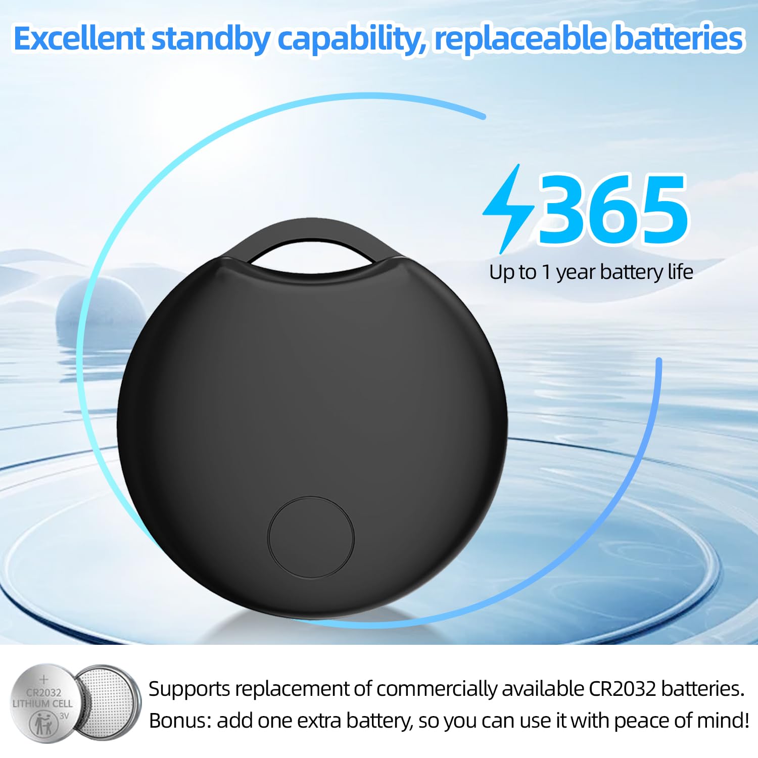 Smart Anti-Lost Bluetooth Tracking Tag (Apple Find My Compatible)
