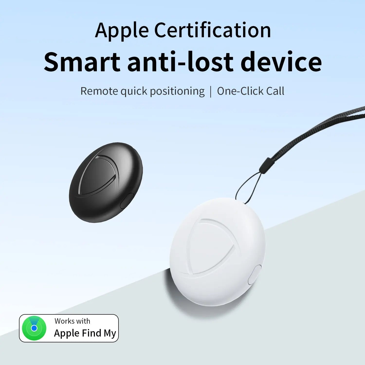 Smart Anti-Lost Bluetooth Tracking Tag (Apple Find My Compatible)
