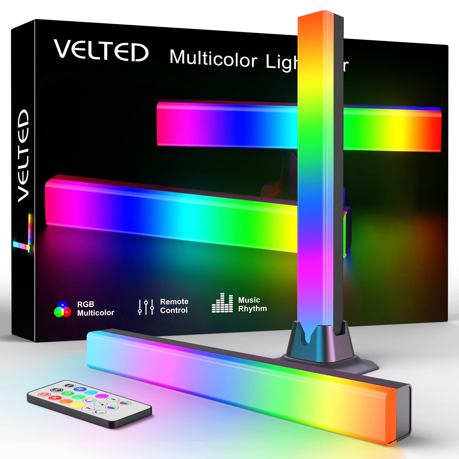 mart RGB Music-Sensing Desktop Light Bar (Atmosphere Sound Control)